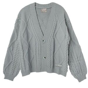 Taylor Swift Tortured Poets Department XS/S Gray Oversized Cardigan Preppy Poet